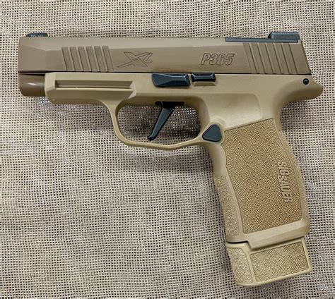 Sig Sauer P365 XL NRA 9mm 12 15 1 Capacity FDE Saddle Rock Armory