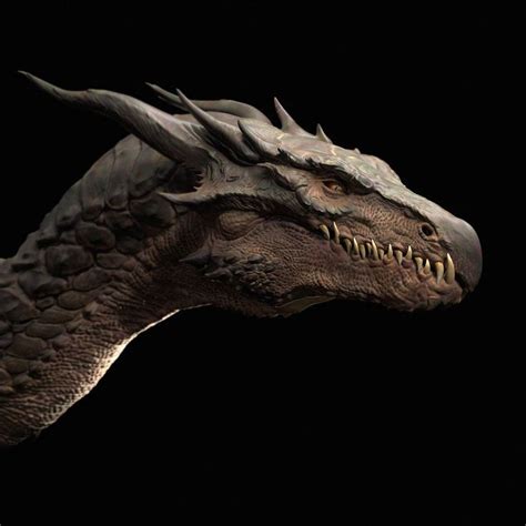 ☀ Dragonhead 3 Realistic Dragon Dragon Sculpture Dragon Pictures