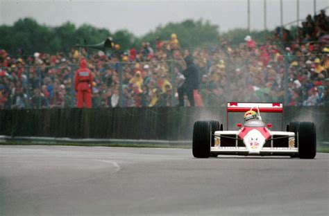 A Win And A Spectacle On Wet Track In British Gp 1988 The History Of