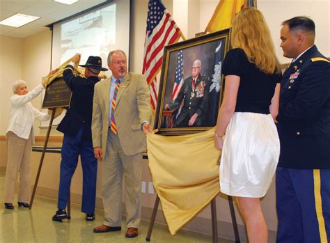 Regimental Headquarters Named For Decorated Veteran Article The