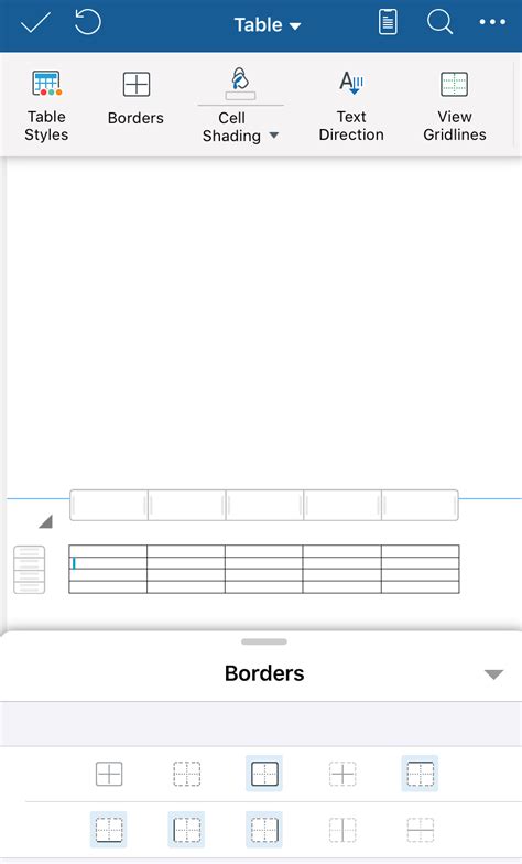 Add Or Remove Cell Borders OfficeSuite