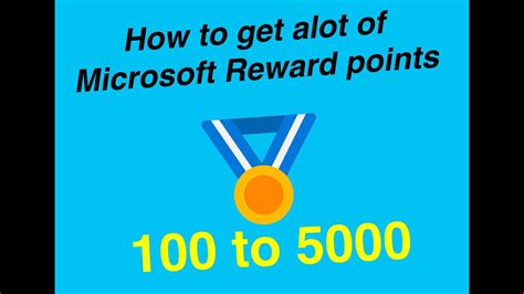 2021 How To Get A Lot Of Microsoft Reward Points Youtube