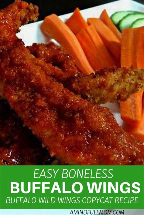 Enjoy your favorite buffalo wild wings recipes from the comfort of your own home. Boneless Buffalo Chicken Wings: A copycat recipe for ...