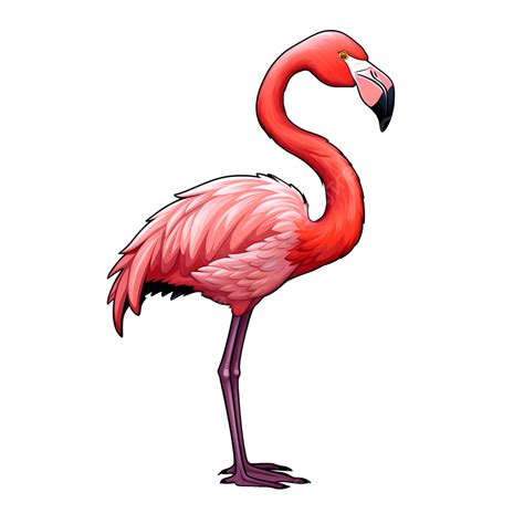 Pink Flamingo Bird Flamingo Bird Wild Png Transparent Clipart Image