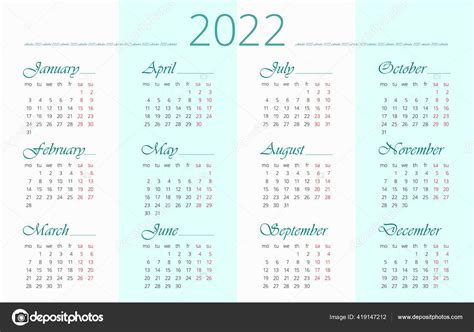 2022 Calendar Of Sundays July Calendar 2022