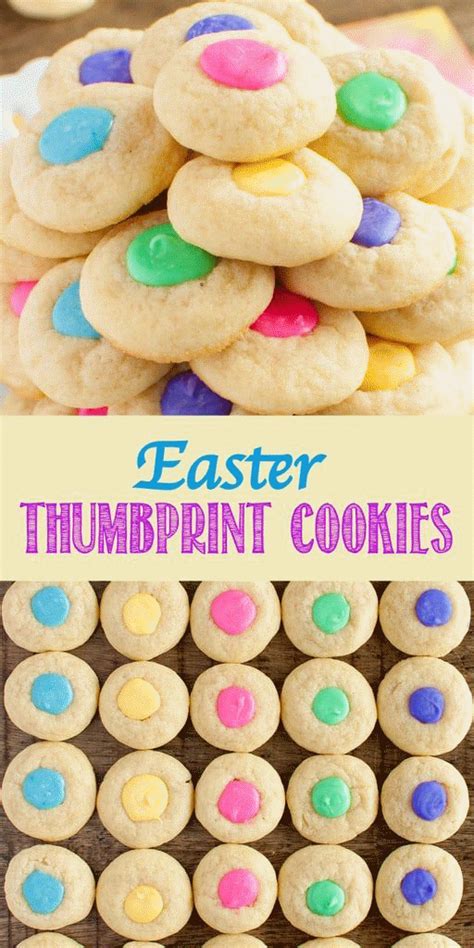 Easter Cookie Cake Perfect Sugar Cookies Easter Cookies Thumbprint