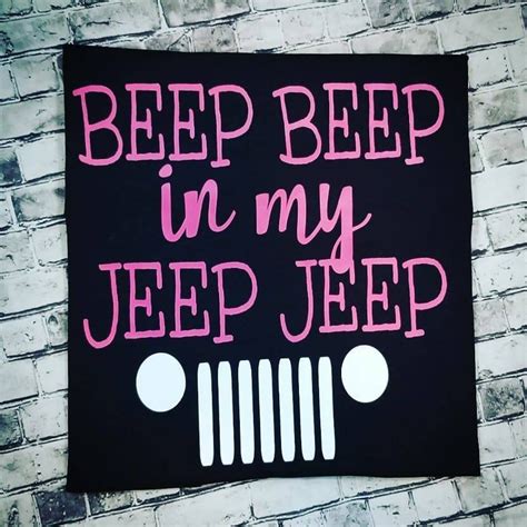 Beep Beep In My Jeep Jeep Shirt By Lilhamsinacup On Etsy Listing 526211500