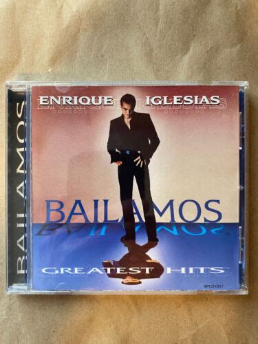 Bailamos Greatest Hits By Enrique Iglesias Cd Like New Ebay
