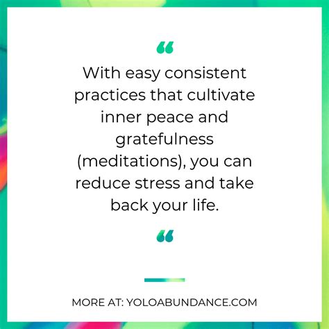 Meditation For Inner Peace You Only Live Once Life And Business