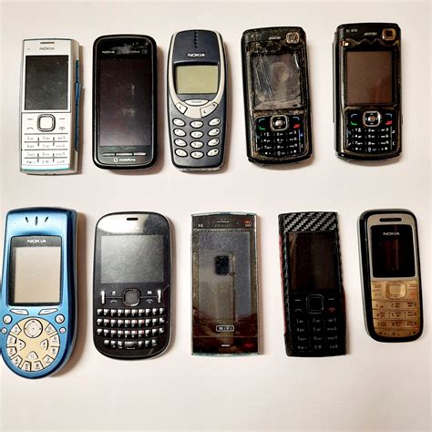 Vintage Nokia Phones Lot Of 10 Nokia Phones Push Button Phones For