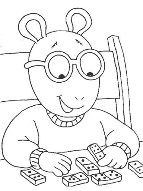 Arthur 29 Cartoons Coloring Pages Coloring Page Book