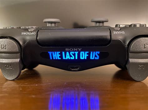The Last Of Us Ps4 Controller Light Decal Etsy