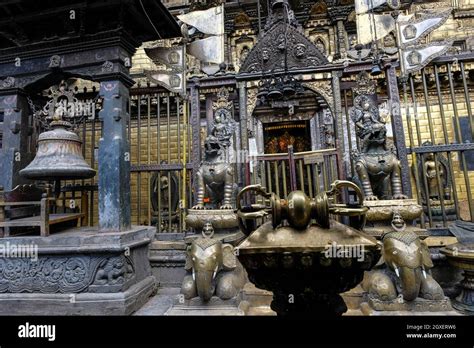 Patan Nepal October 2021 The Golden Temple Is A Buddhist Monastery Founded In The 12th