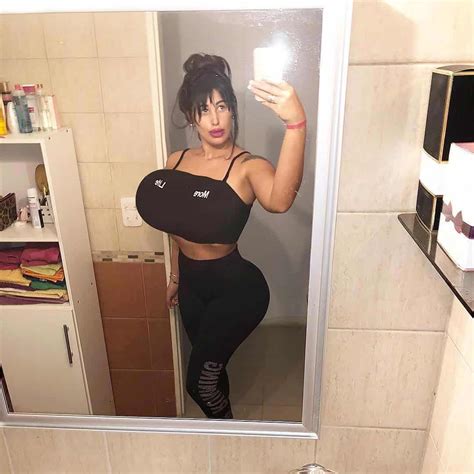 Kim Kardashian Wannabe Gets Colossal Breasts Cant Run Anymore