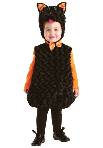 Toddler Black Cat Costume Child Classic Halloween