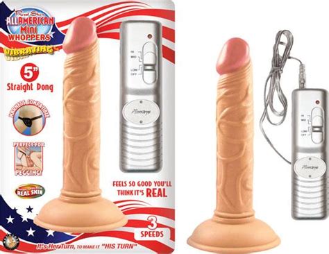 All American Mini Whoppers 4 Inches Straight Vibrating Dong On Literotica