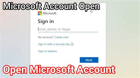 How To Make A Microsoft Account Gambaran