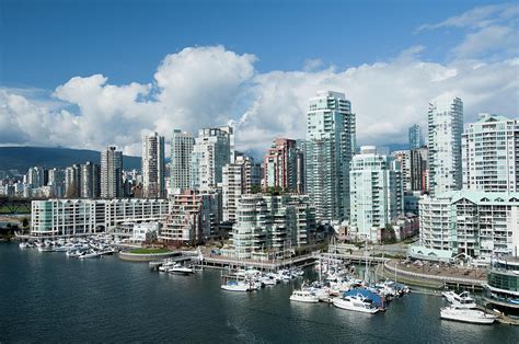 Landscape Of City Vancouver In Canada By Deejpilot