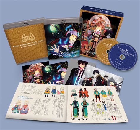 Blue Exorcist The Movie Blu Ray Box Set Hyb Limited Edition Dvd