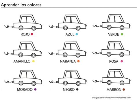 Fichas Para Aprender Los Colores Manualidades Education Dual