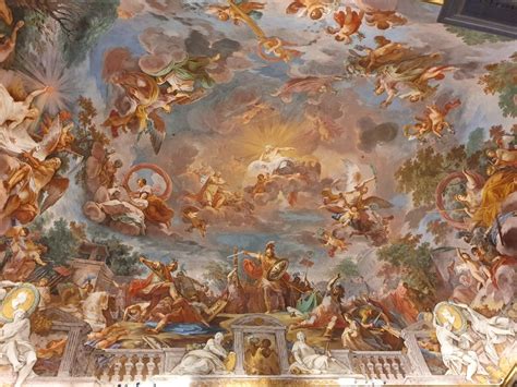 Villa Borghese Ceiling Fresco Mỹ Thuật