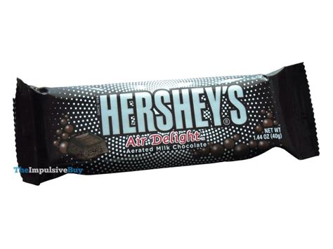Review Hersheys Air Delight Aerated Milk Chocolate Bar The