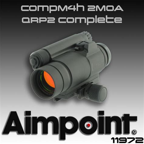 Aimpoint 11972 Compm4h 2moaqrp2 Complete Mile High Shooting Accessories