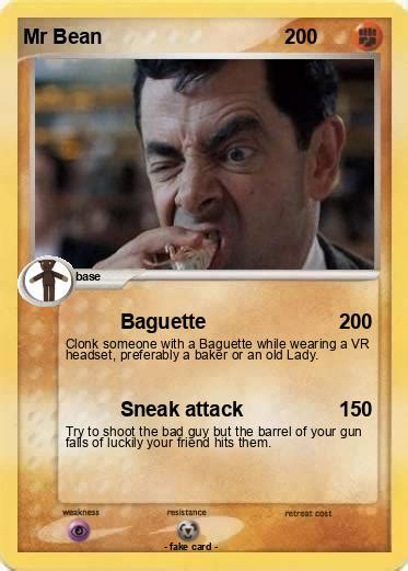 Pokémon Mr Bean 680 680 Baguette My Pokemon Card