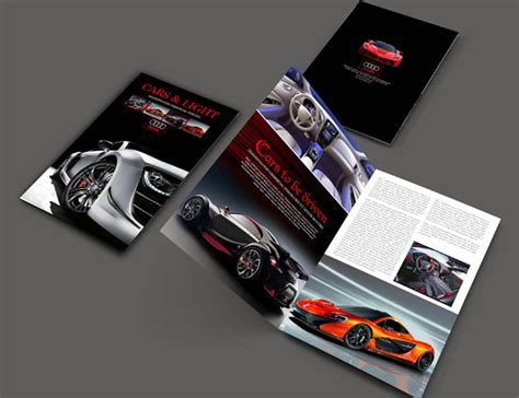 A4 Cars Brochure Template Graphicloads