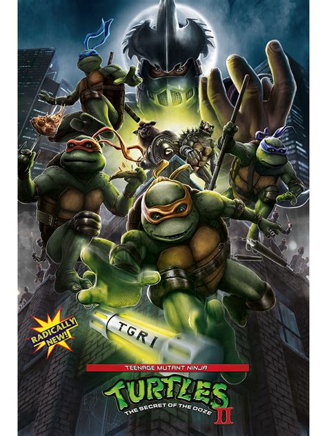 Teenage Mutant Ninja Turtles II The Secret Of The Ooze By Mariano Mattos Home Of The