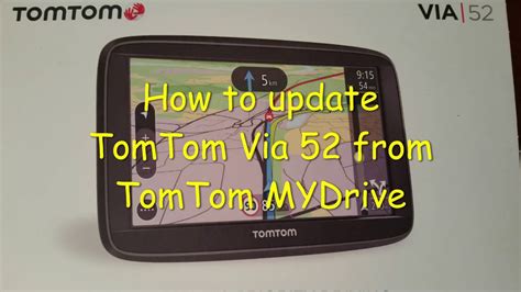 How To Update Tomtom Via 52 Mydrive Connect Maps Traffic Camera Review