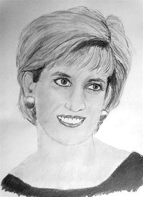 Diana Drawing By Diane Leuzzi Pixels