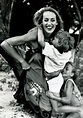 Jerry Hall and her kids Elisabeth and James Jagger. Annie Leibovitz ...