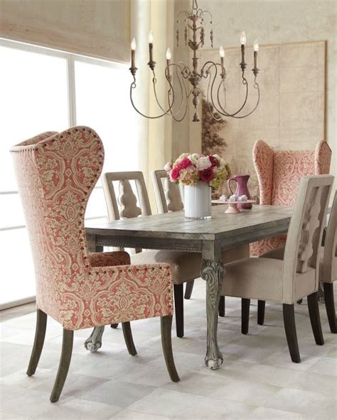 Dining Room Design Ideas Mixed Seating Shabby Chic Dining Room