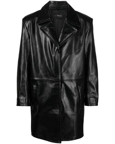 Black Manokhi Coats For Women Lyst