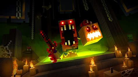 Minecraft Dungeons Nos Presenta Con Este Vídeo Su Próximo Evento Spooky