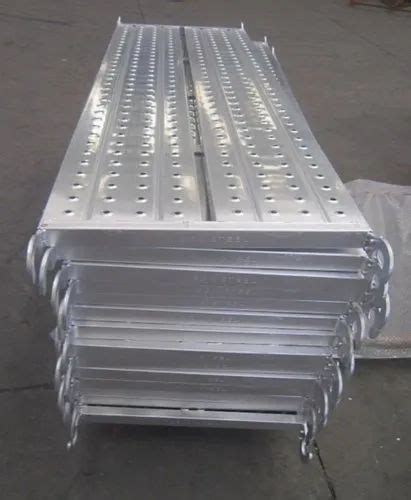 Silver Mild Steel Scaffolding Planks Dimension 150x1200 Mm At Rs 71