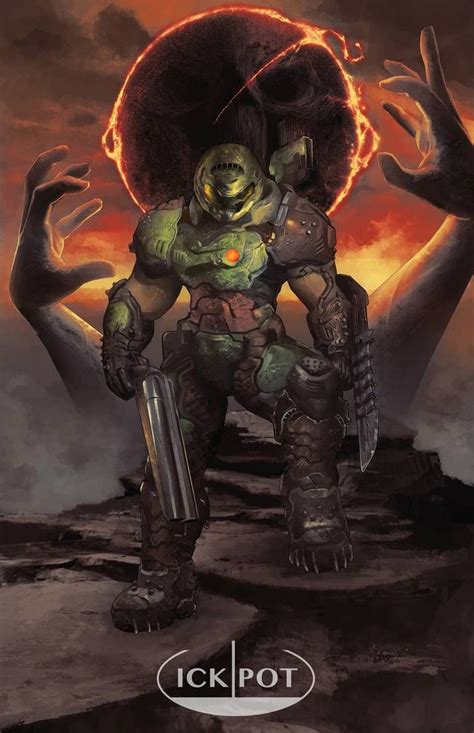 The Slayer Doom Eternal By Ickpot On Deviantart Doom Videogame Doom Doom Game