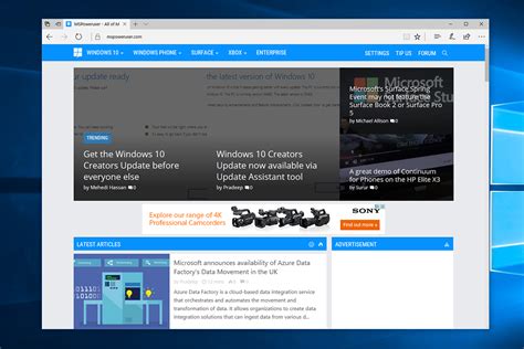 Microsoft Edge Web Browsers Windows 7 Cooljfile