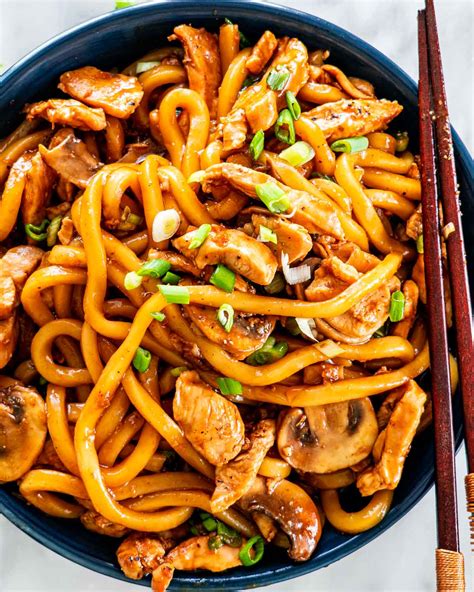 Delicious Chicken Udon Noodles How To Make Perfect Recipes