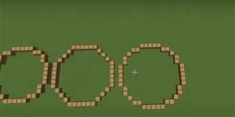 How To Create The Perfect Minecraft Circle