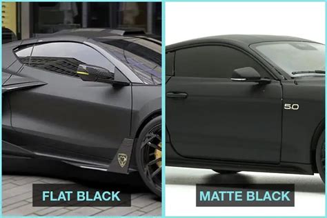 Flat Vs Matte Vs Semi Gloss Vs Satin Black Which Is The Best Color