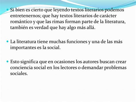 Ppt La Función Social De La Literatura Powerpoint Presentation Free