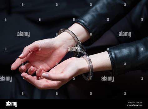 Female Prisoner And Handcuffs Hi Res Stock Photography And Images Alamy