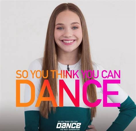 Maddie Ziegler A Judge On So You Think You Can Dance