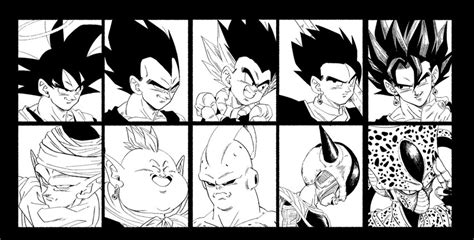 Son Goku Vegeta Son Gohan Piccolo Frieza And 7 More Dragon Ball