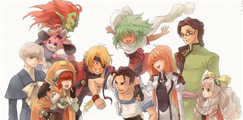 The Cast Of Xenogears Game Character Character Design Character