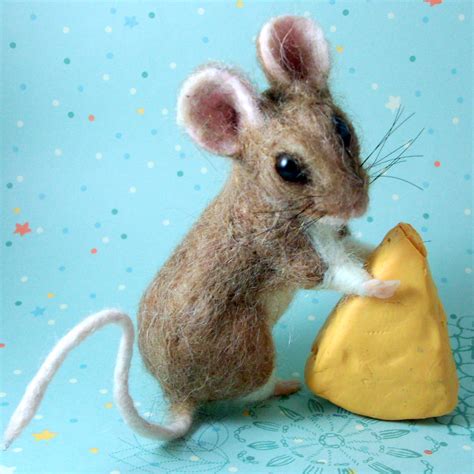 Needle Felted Art By Robin Joy Andreae The Little Give Away Mouse Is