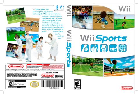 Wii Sports Cover By Knux68 On Deviantart