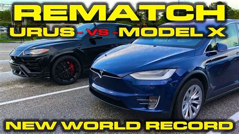 Tesla Model X Vs Lamborghini Urus Take Two Raven Style Video